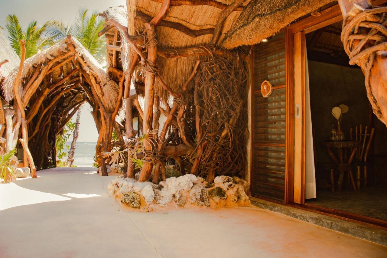 Cabanas Playa Condesa ตูลุม ภายนอก รูปภาพ