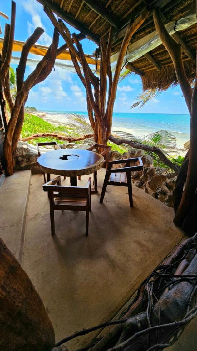 Cabanas Playa Condesa ตูลุม ภายนอก รูปภาพ