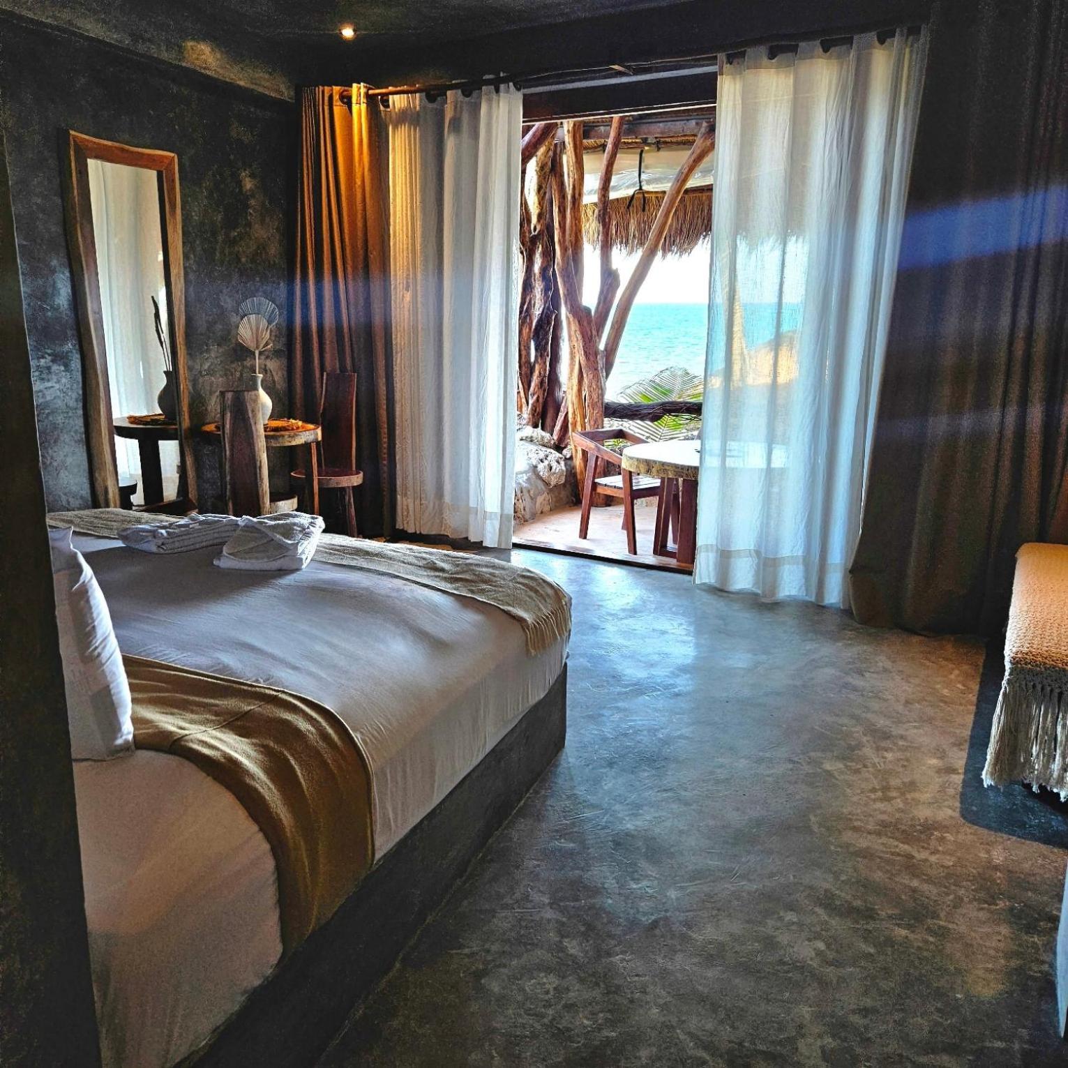 Cabanas Playa Condesa ตูลุม ภายนอก รูปภาพ