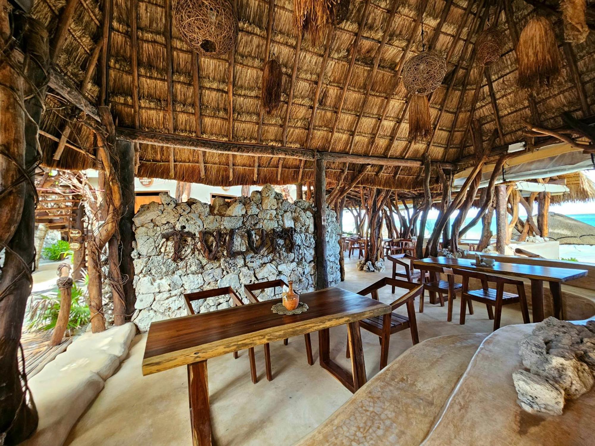 Cabanas Playa Condesa ตูลุม ภายนอก รูปภาพ